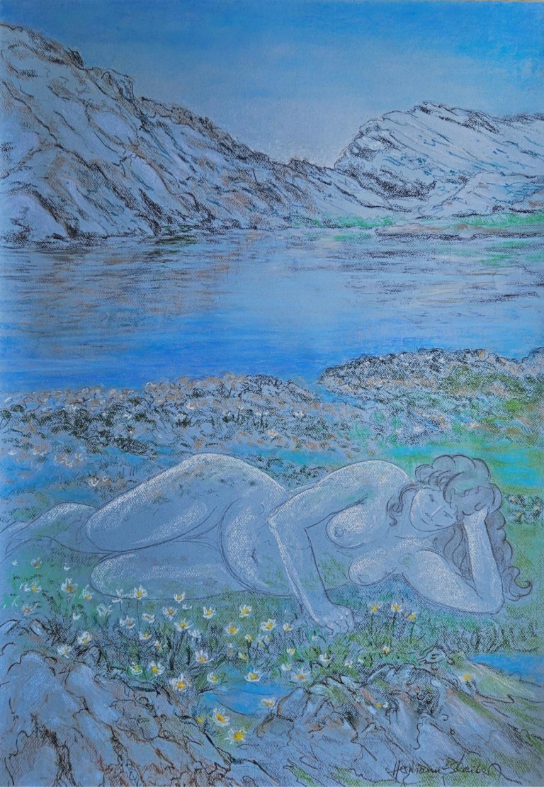 Malerei von Evelyn Hermann-Schreiber ´Engardina´